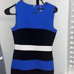 TOMMY HILFIGER STRIPE BODYCON DRESS